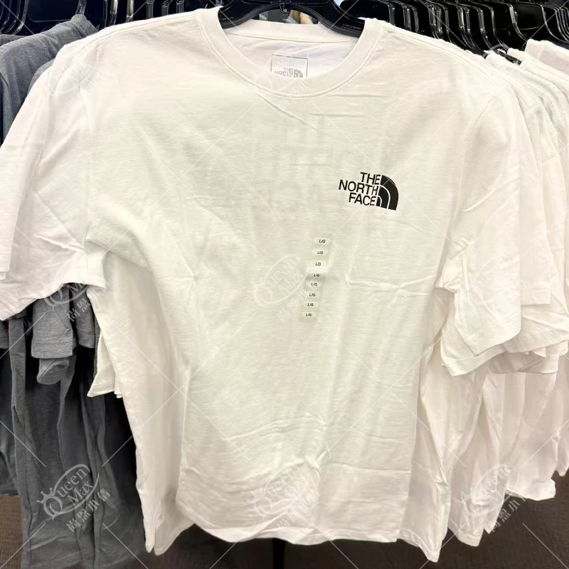 THE NORTH FACE/北面男款THROWBACK WHITE白色短袖T恤822Q-FN4