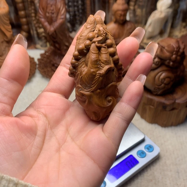 檀香木其他老山檀香手把件