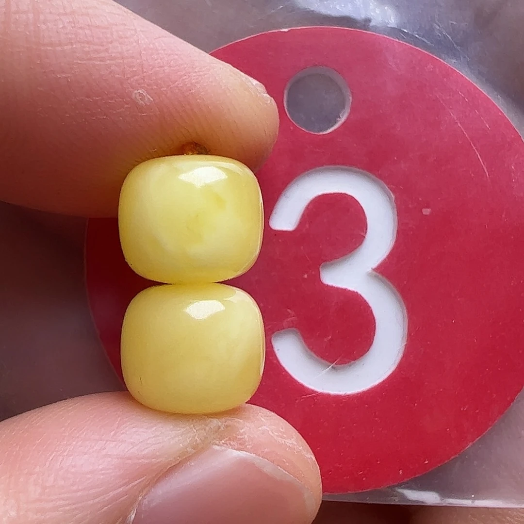 蜜蜡未镶嵌珠宝奇石8.6m m