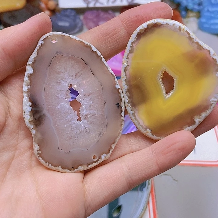 【闪购商品】未镶嵌玛瑙/玉髓珠宝半成品然**物