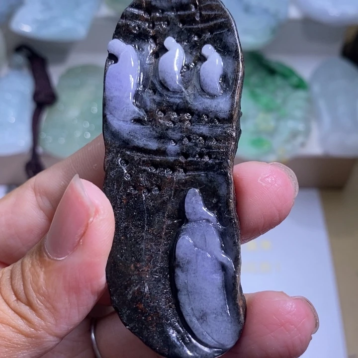 【闪购商品】颈饰未镶嵌翡翠观音
