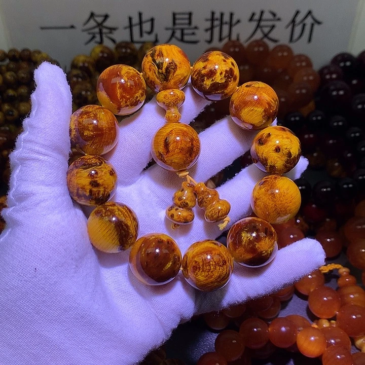 松木（琥珀木）手串/手链2.0 留疤
