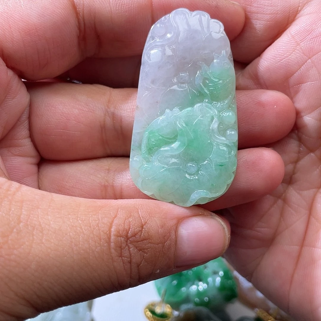 颈饰未镶嵌翡翠翡玉缘翡翠