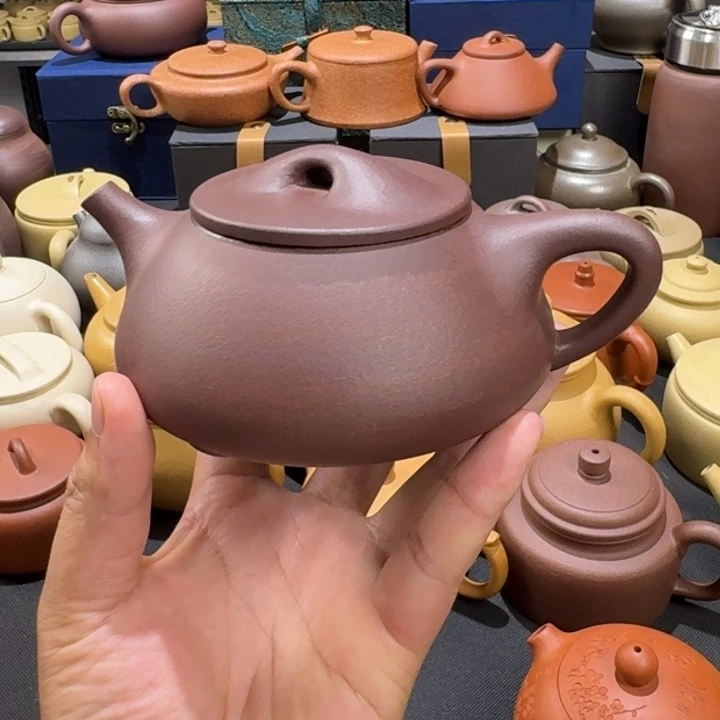 茶壶紫砂天青石瓢350cc