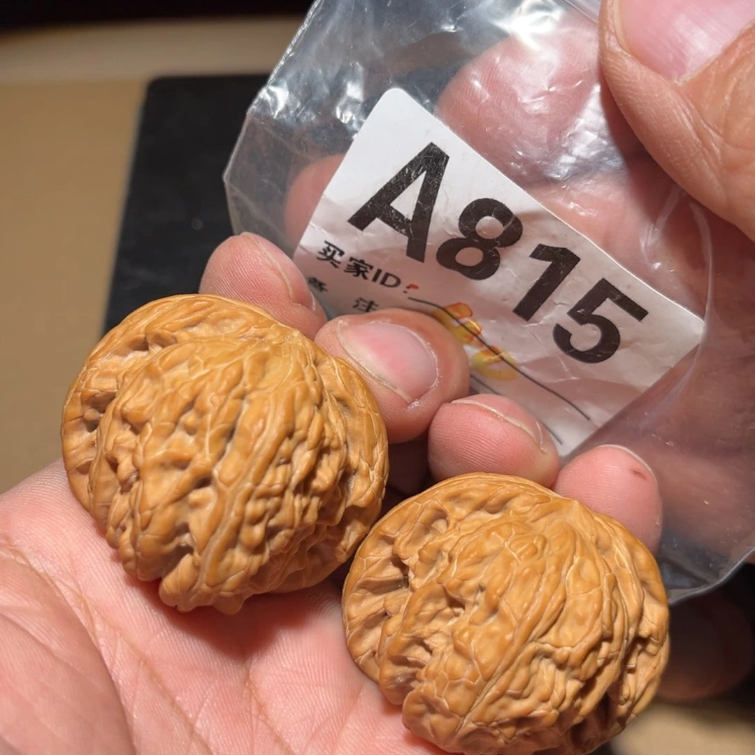 文玩核桃把件41全品磨盘