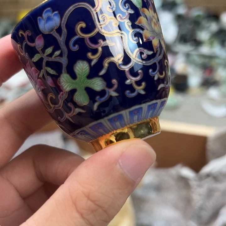 德化白瓷茶具主人杯