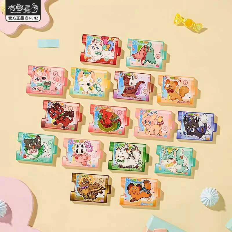 八宝糖系列亚克力冰箱贴动漫周边