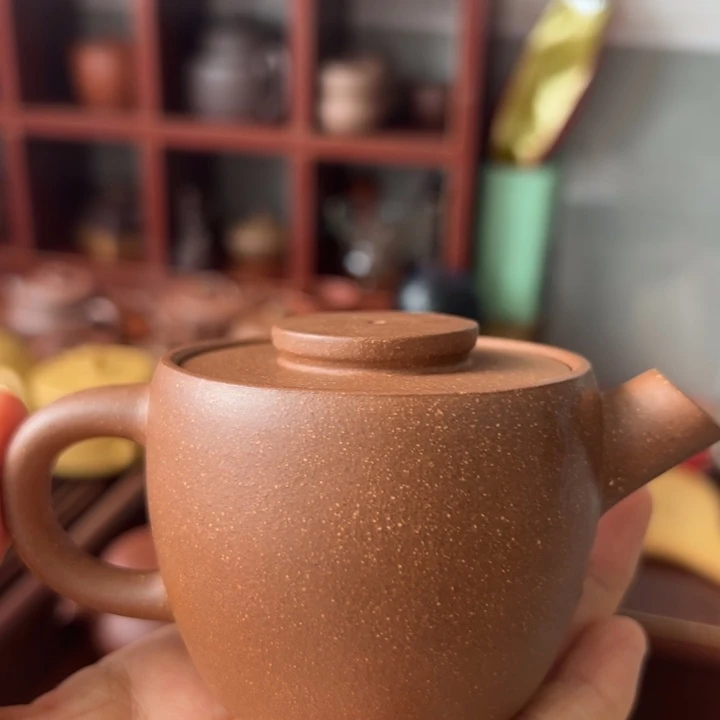 紫砂茶壶段泥巨轮120cc