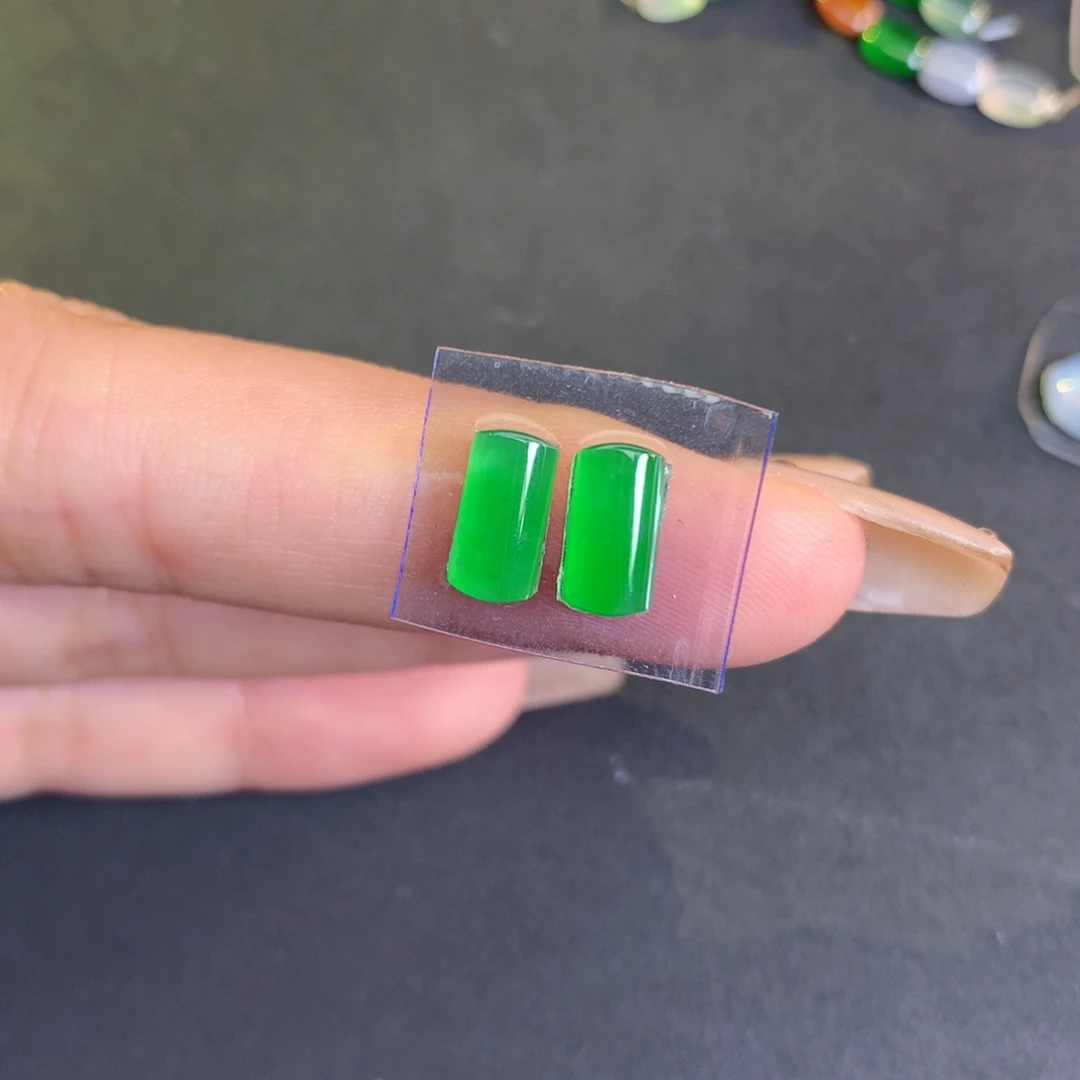 翡翠裸石翡翠翡翠8.8/4.7-3.26