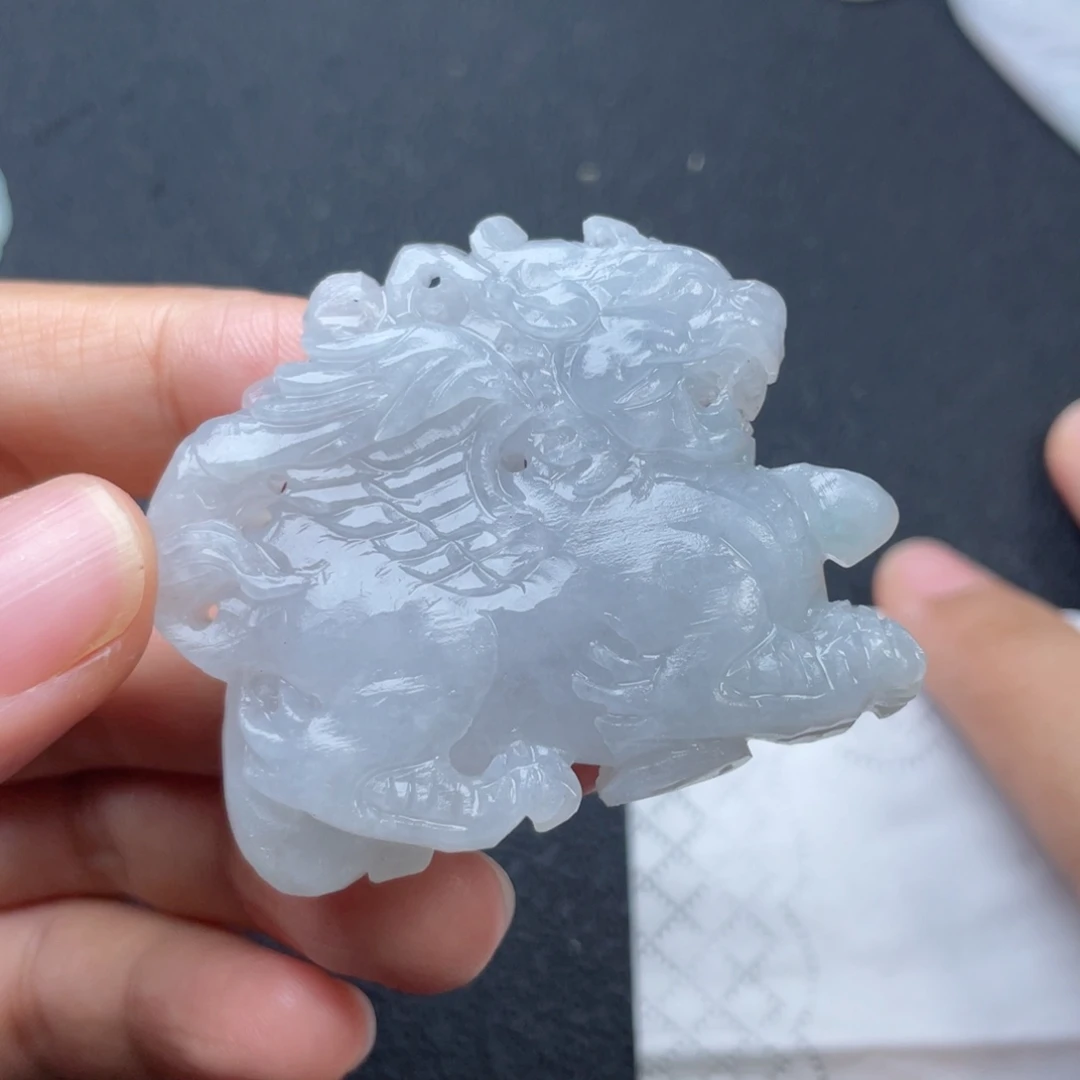 定制翡翠未镶嵌翡翠吊坠