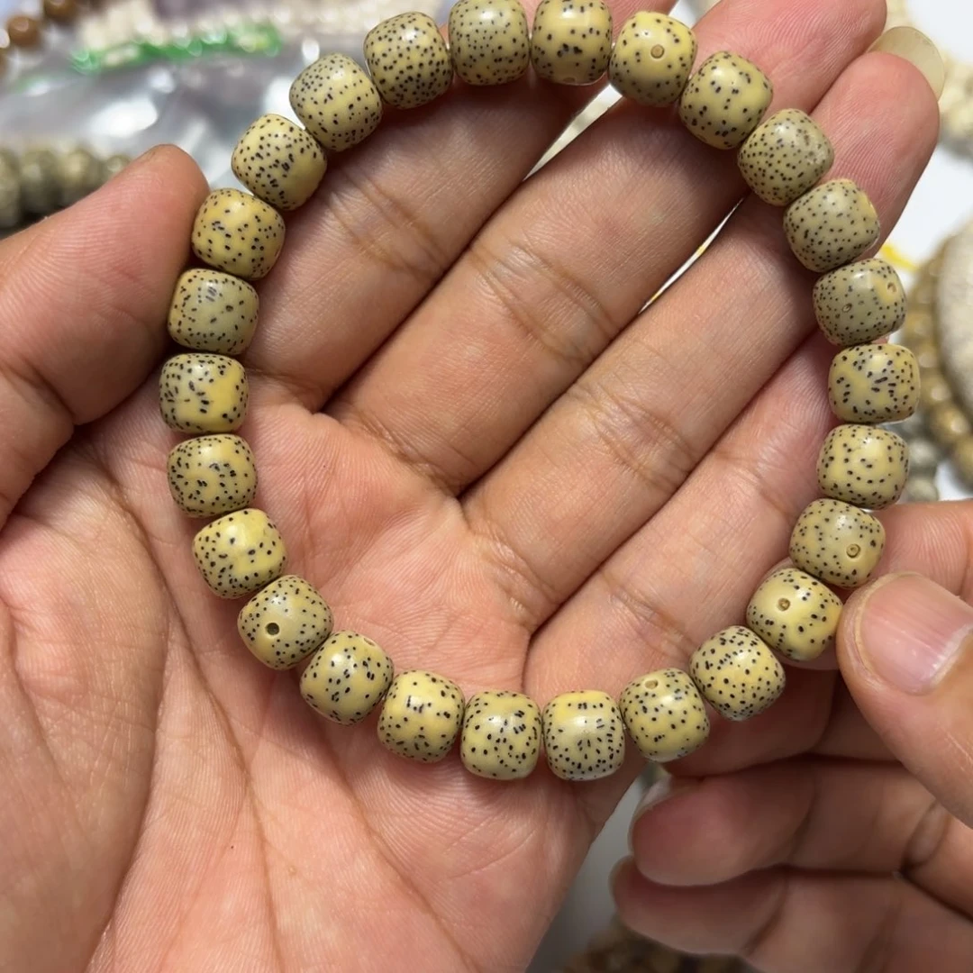 手串星月菩提星月石玉料9*8