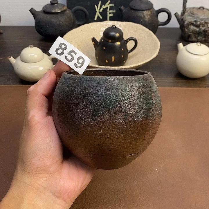 859原矿紫砂柴烧水洗
