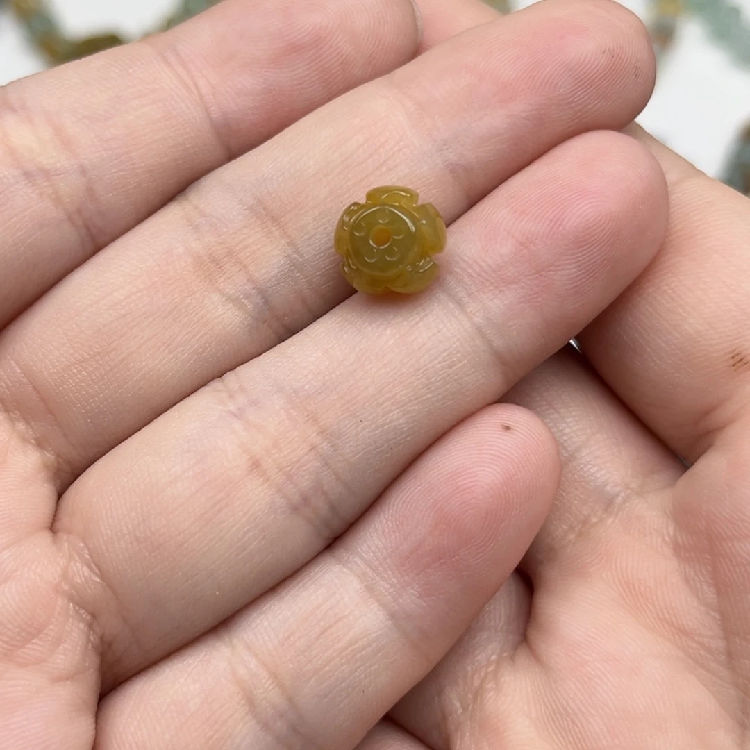 雪***期翡翠未镶嵌手链翡翠