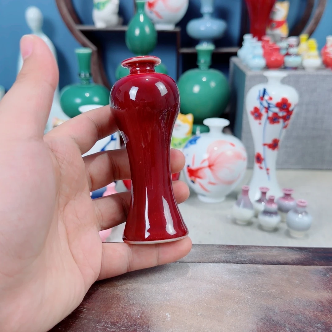 陶瓷手工小花器摆件