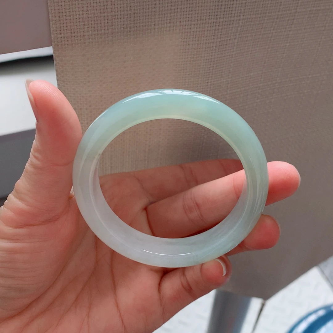 未镶嵌手镯翡翠颖**曦55圈口