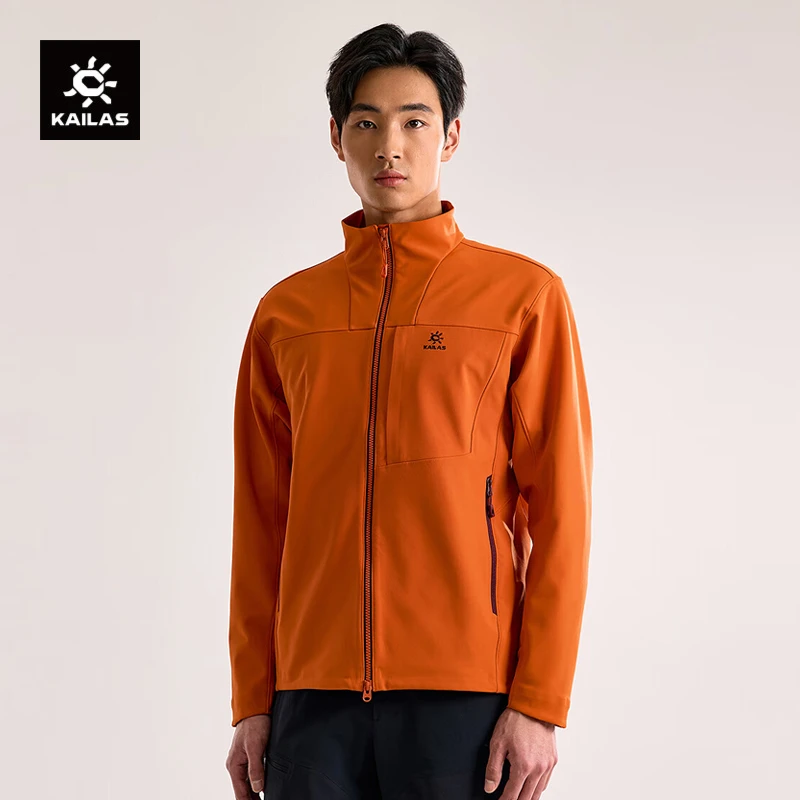 KAILAS凯乐石M8 IC立领软壳外套保暖防风防泼户外登山徒步男款