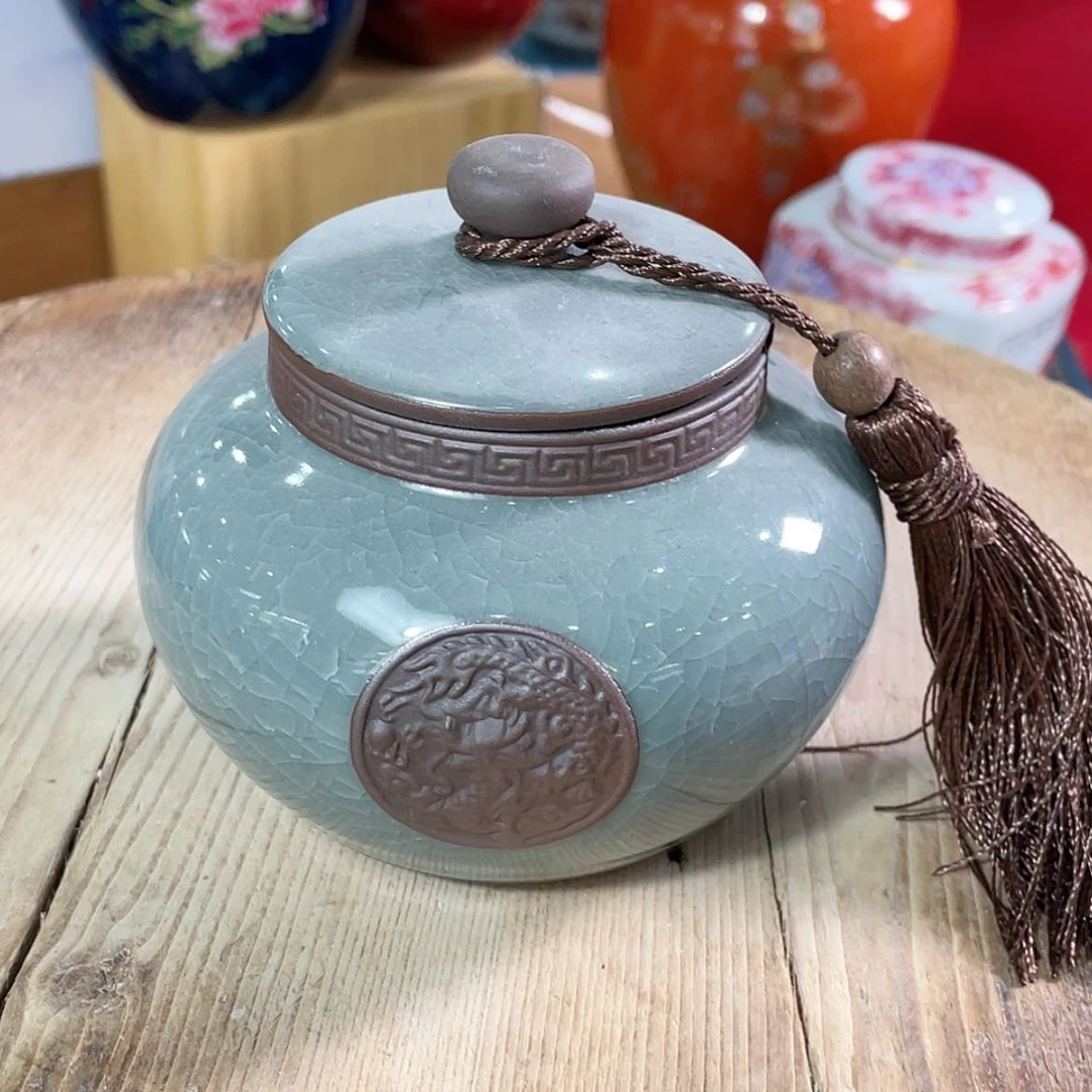 【闪购商品】罐陶瓷茶叶罐密封罐
