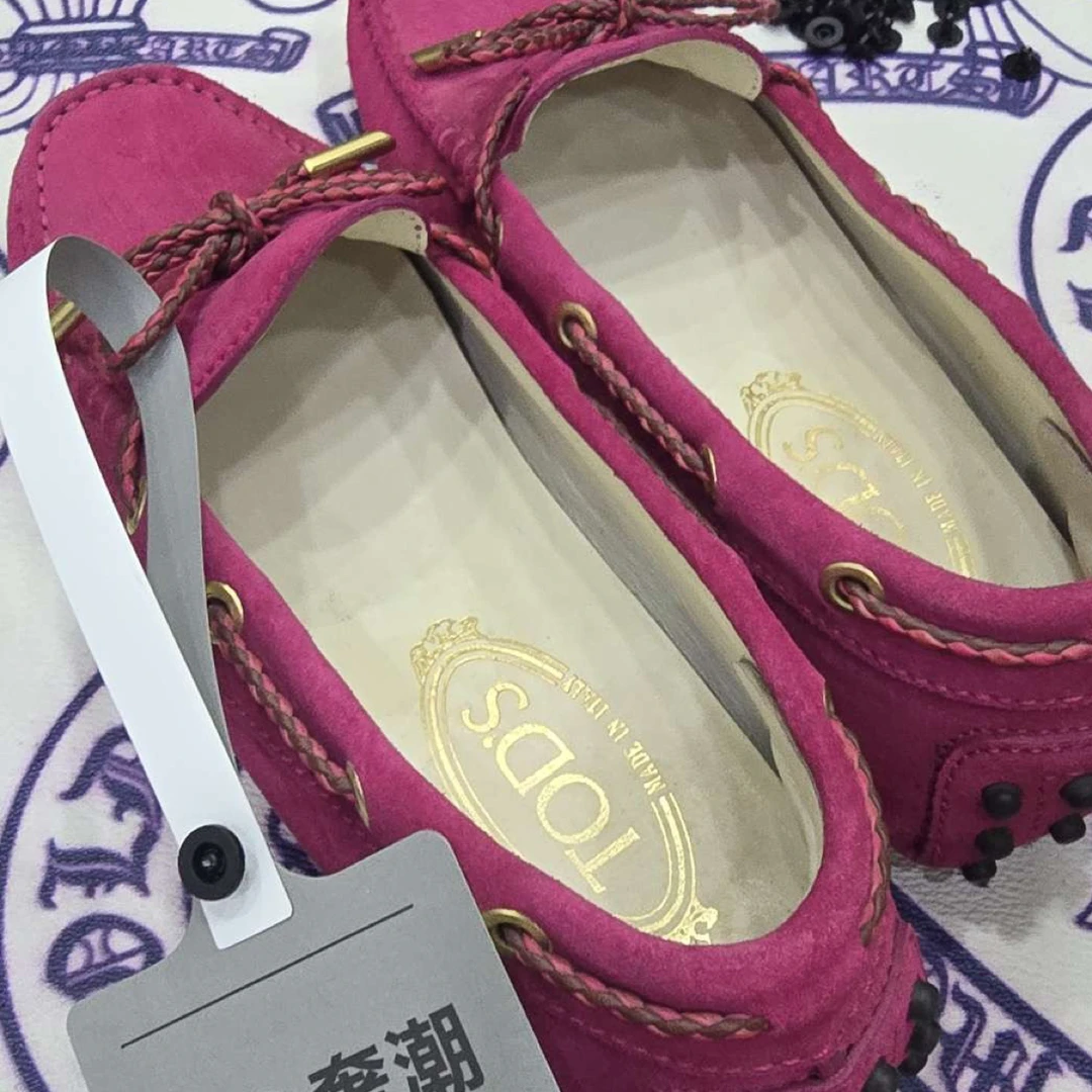 95新 Alexander McQueen/亚历山大·麦昆 托德斯豆豆鞋36.5码
