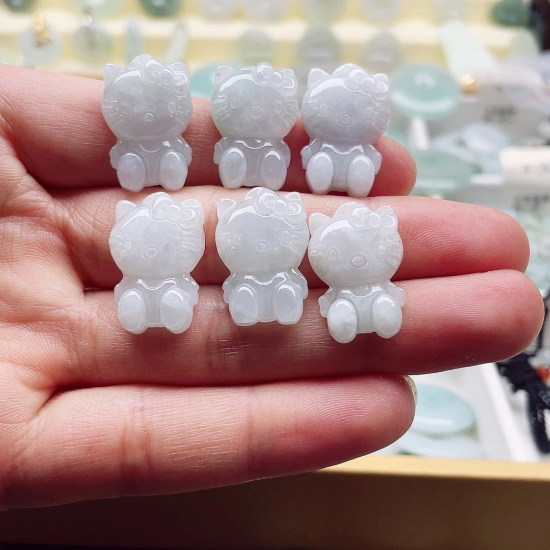 翡翠颈饰未镶嵌天然翡翠