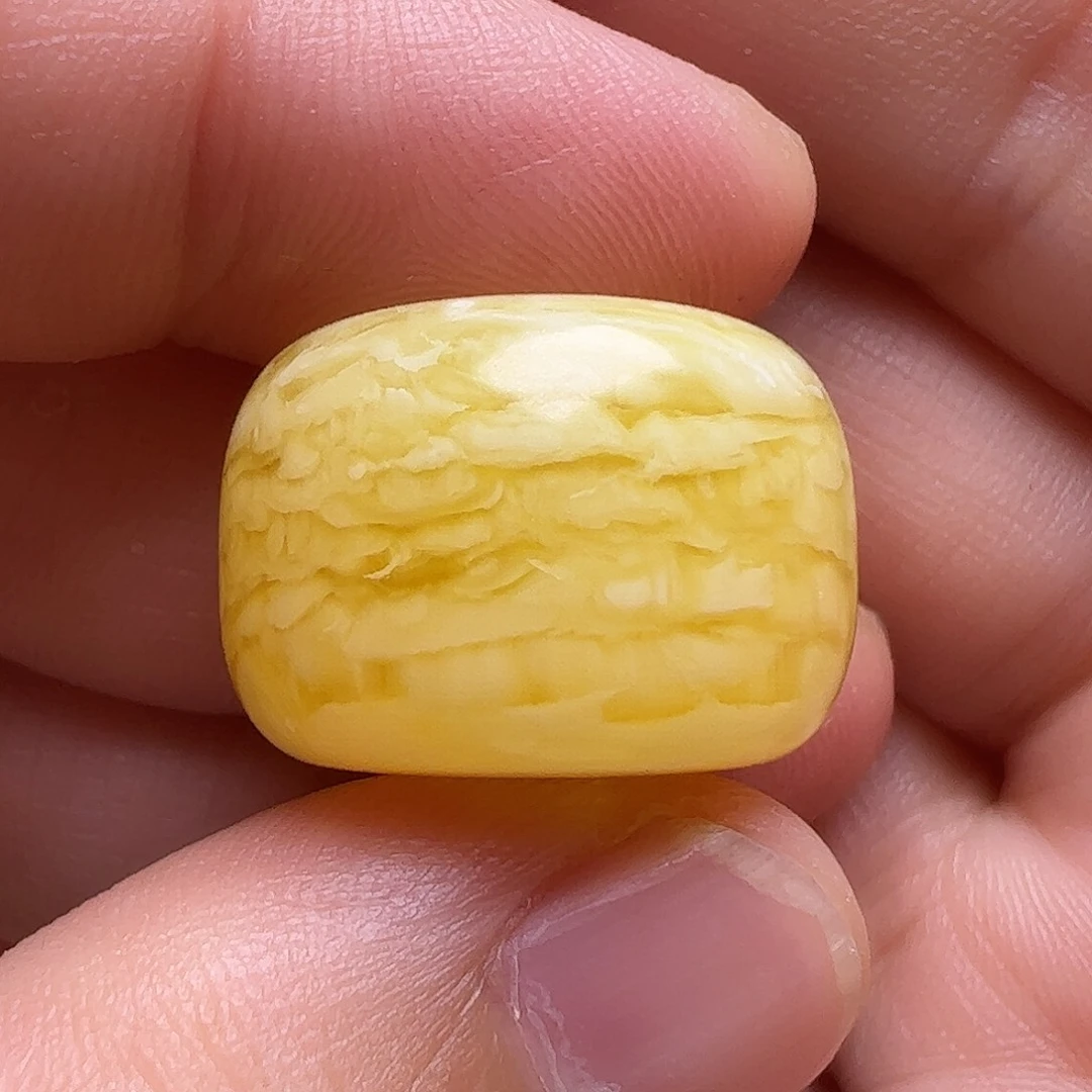未镶嵌蜜蜡裸石19.4m m