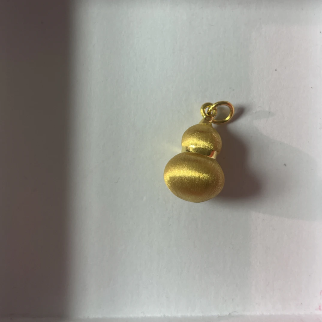 黄金足金999葫芦吊坠
