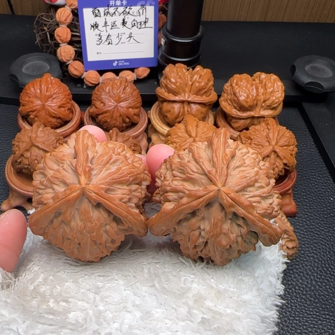 把件文玩核桃白奔全品45毕业收藏款