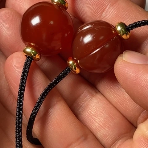 我***遥玛瑙/玉髓未镶嵌珠子