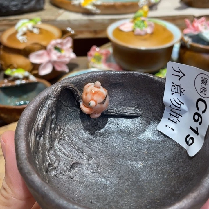 手工制作陶瓷茶具茶杯