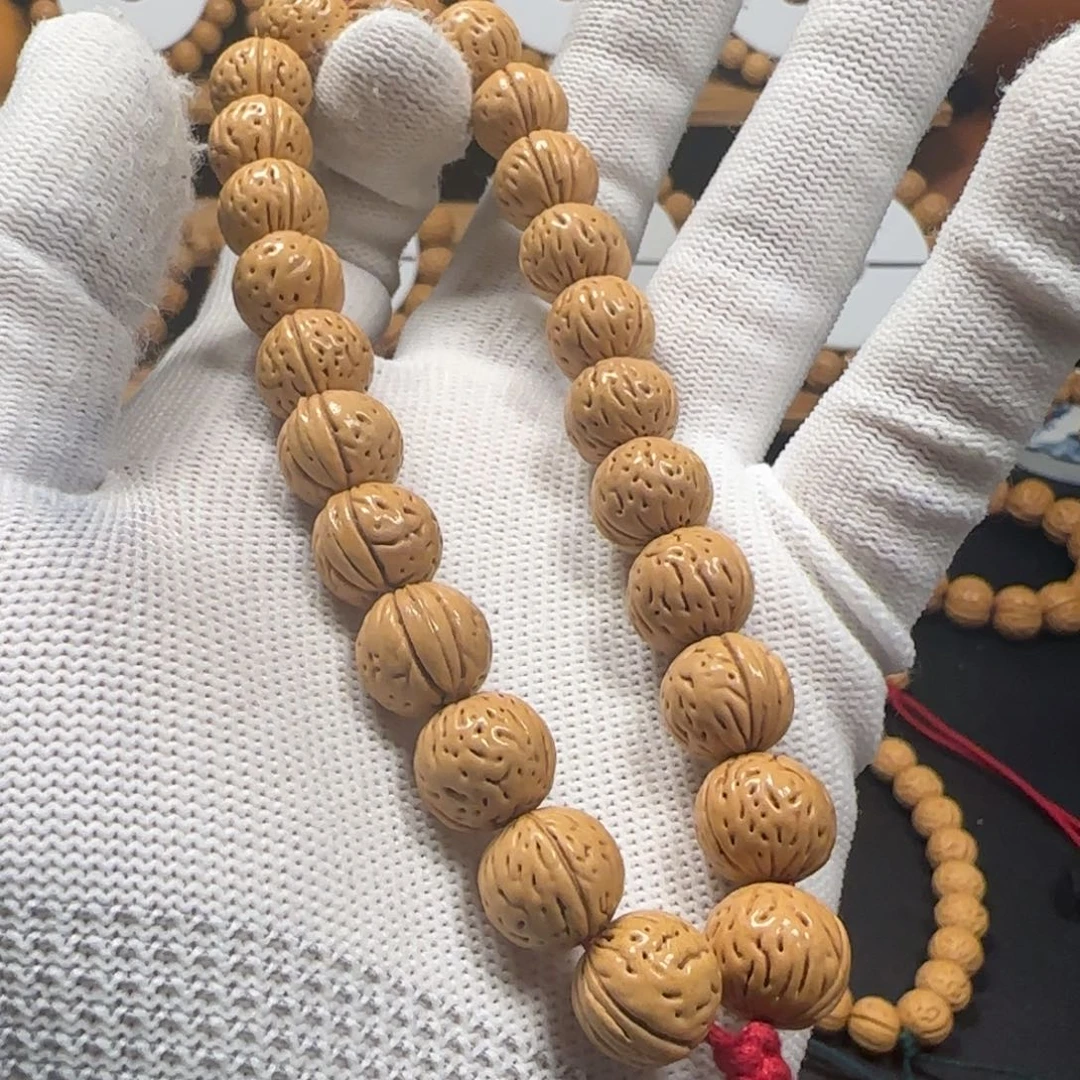 田*呵天花板桃核手串12