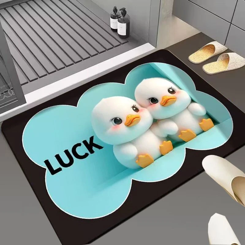 【1819人收藏】浴室地垫硅藻泥软垫卫生间门口吸水垫厨房卫浴厕所地