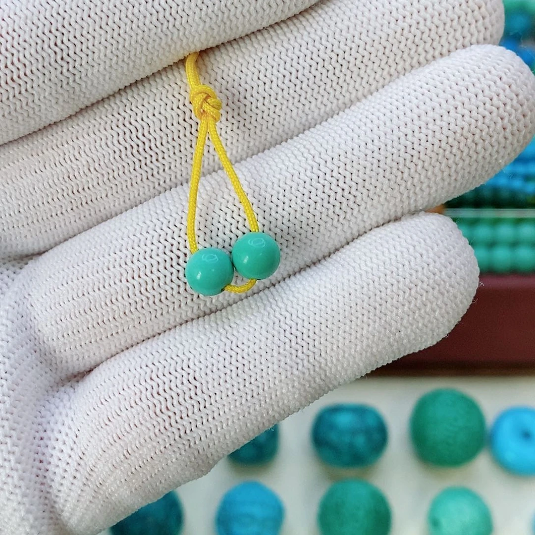 心****湖北松圆珠6mm*2颗