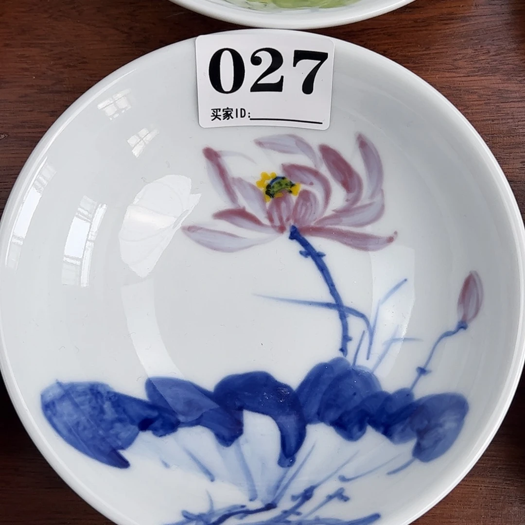 瓷片景德镇陶瓷手工手绘制作