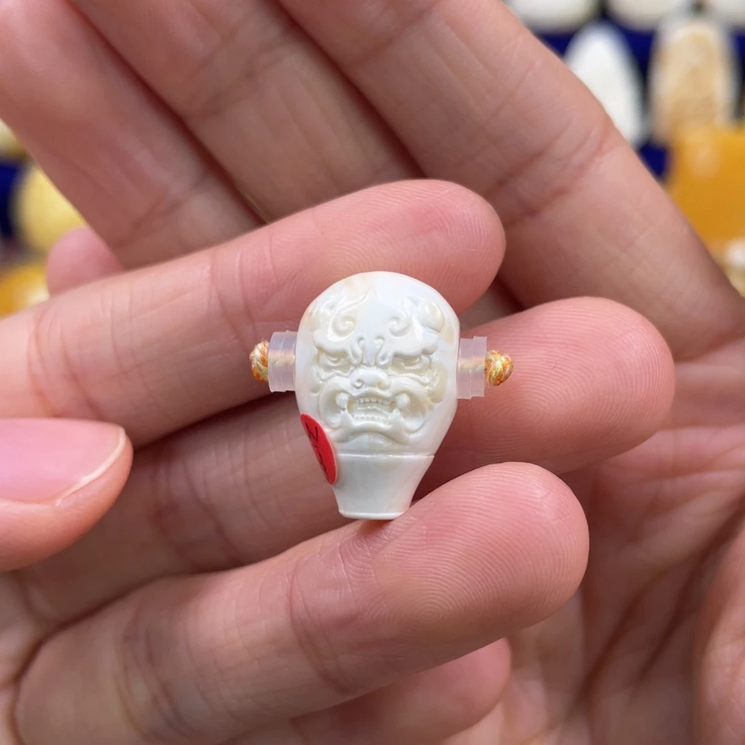 蜜蜡裸石未镶嵌琥珀蜜蜡三通配饰