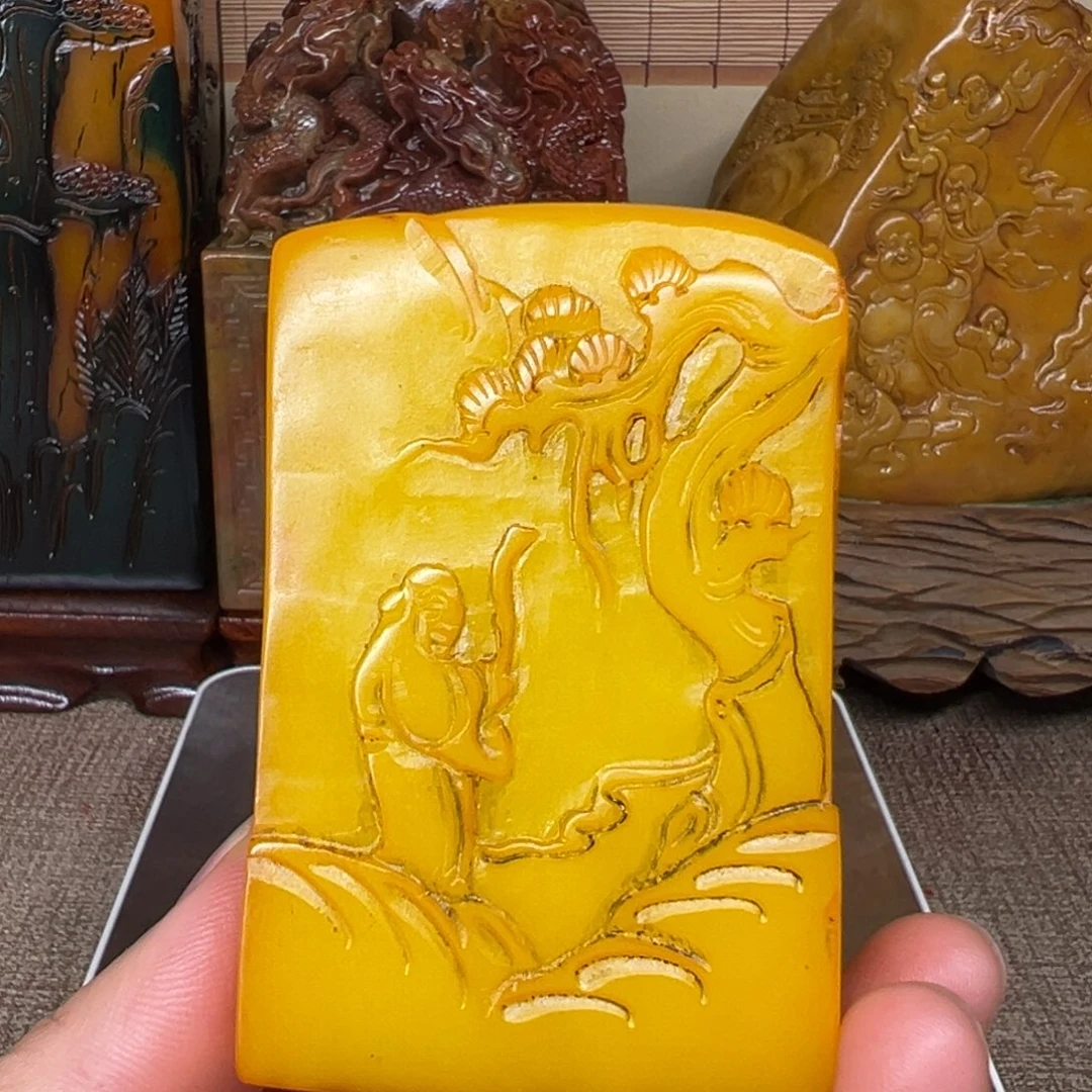 寿山石印石精品印章