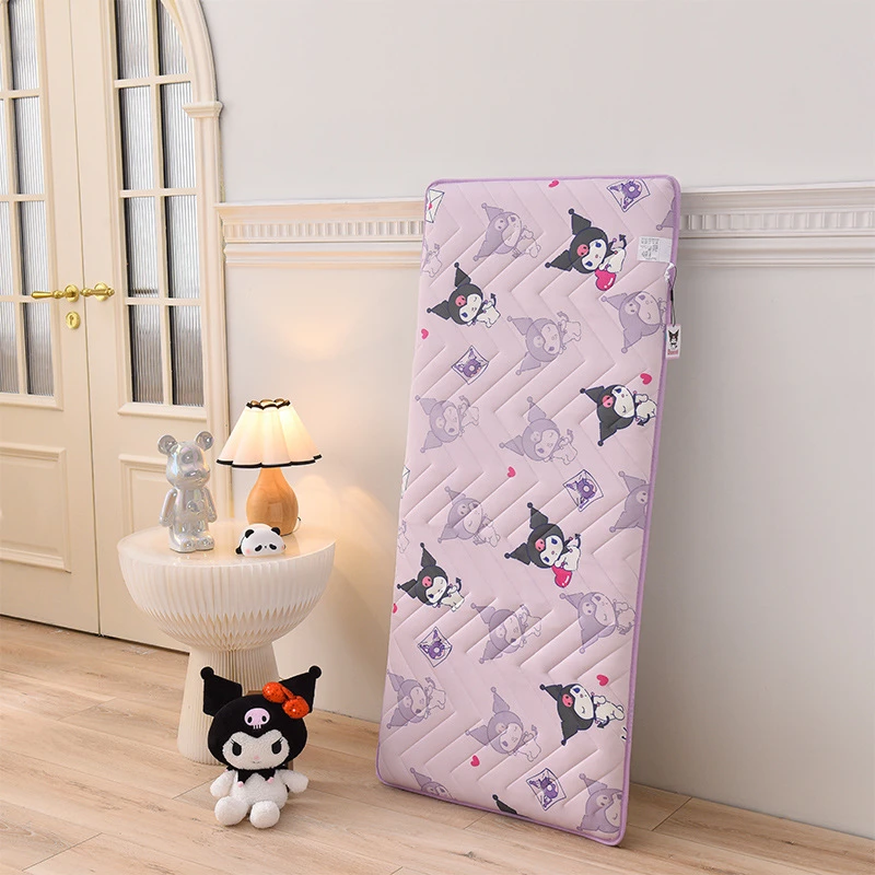 A类针织棉库洛米儿童乳胶床垫儿童学生宿舍支撑弹性贴身护脊床垫