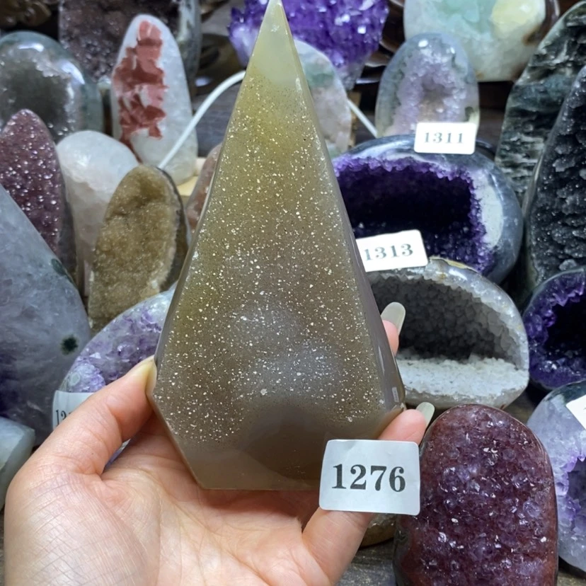 【闪购商品】未镶嵌大型摆件（非配饰）紫晶?****?