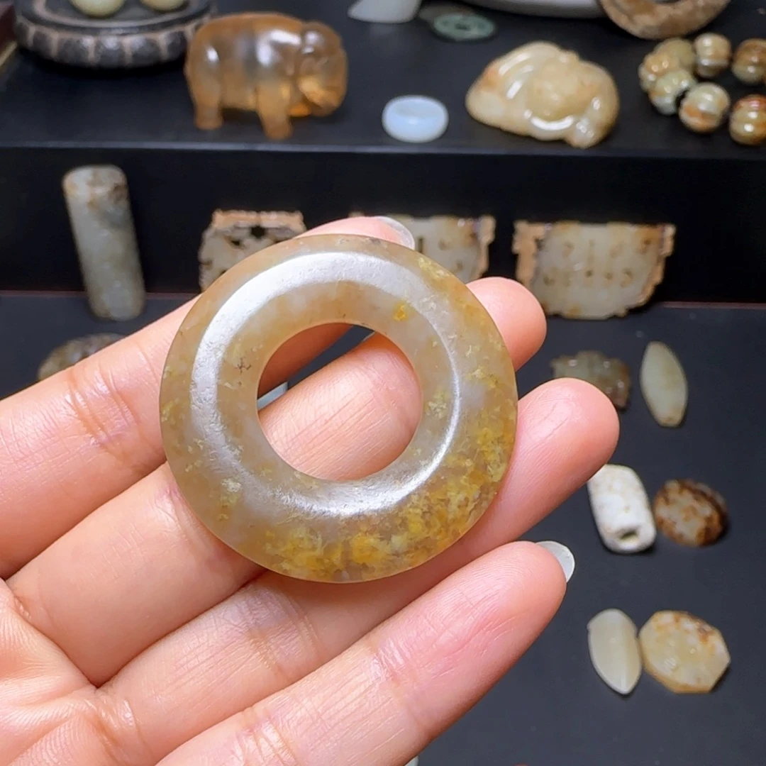 和田玉吊坠(不含链)未镶嵌