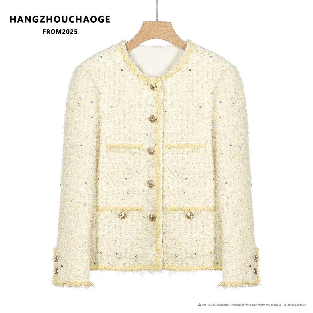 杭州超哥【暖阳】2025年新款高端原创小香风外套CO83655