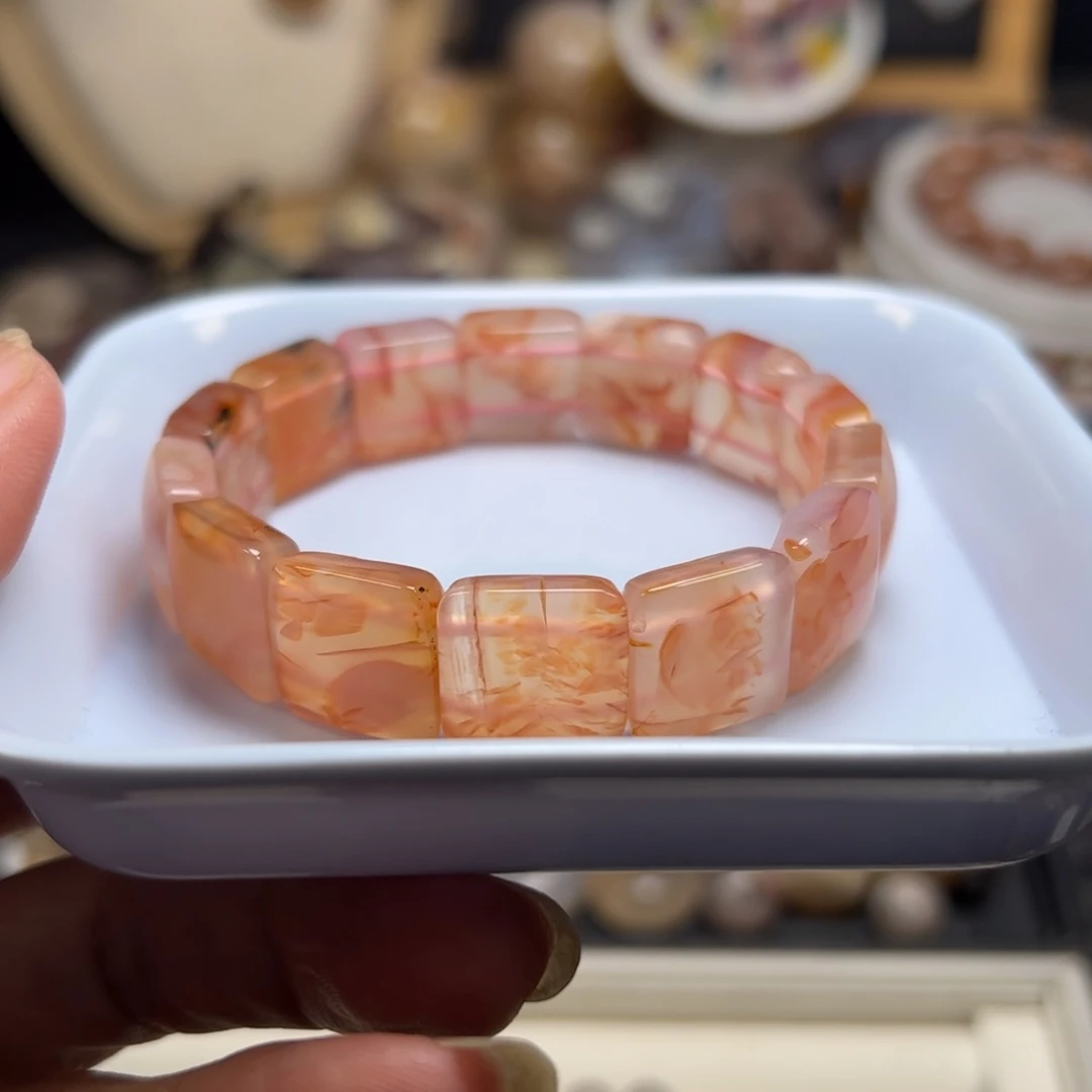 未镶嵌玛瑙/玉髓珠宝半成品