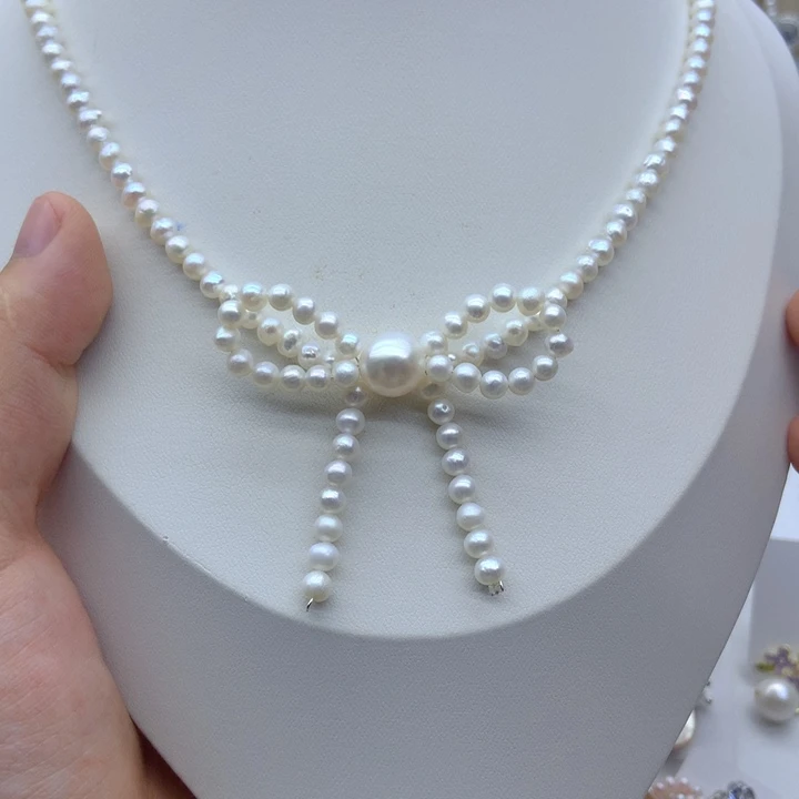 颈饰未镶嵌淡水珍珠