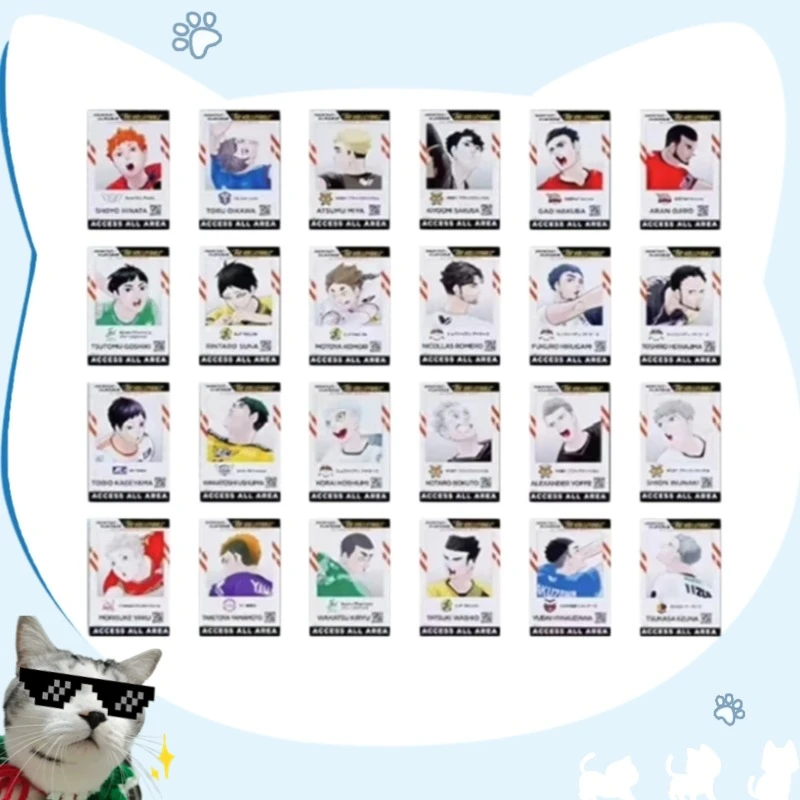 【日谷正版】排球少年 原画 V联盟ID卡全24种