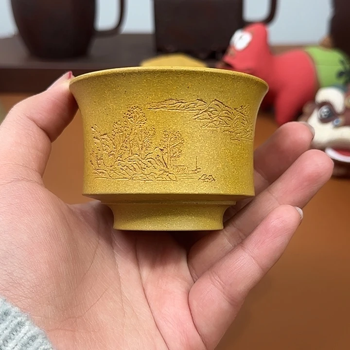 宜兴紫砂主人杯杯