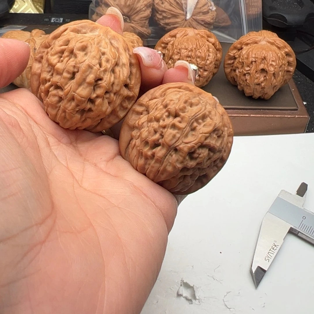 文玩核桃把件莲花39