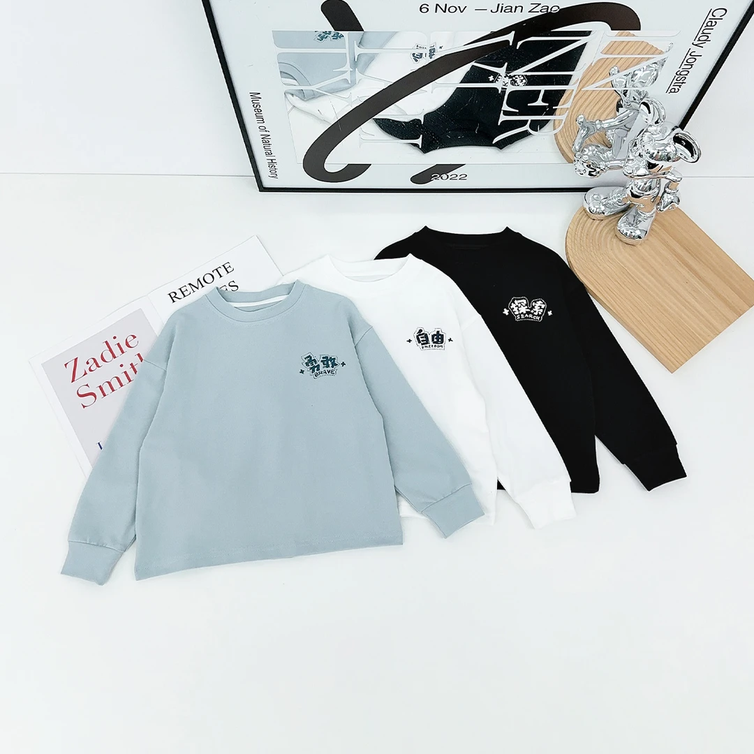 男童长袖T恤2025新款秋装儿童秋季打底衫宝宝HZ25807悠悠童话童装