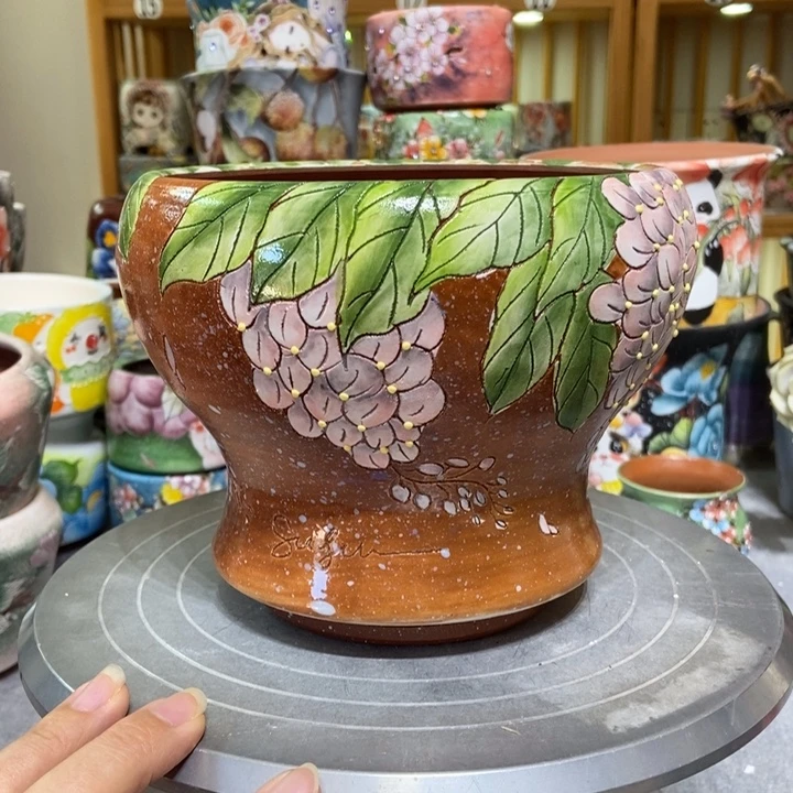 景德镇艺术手绘作品