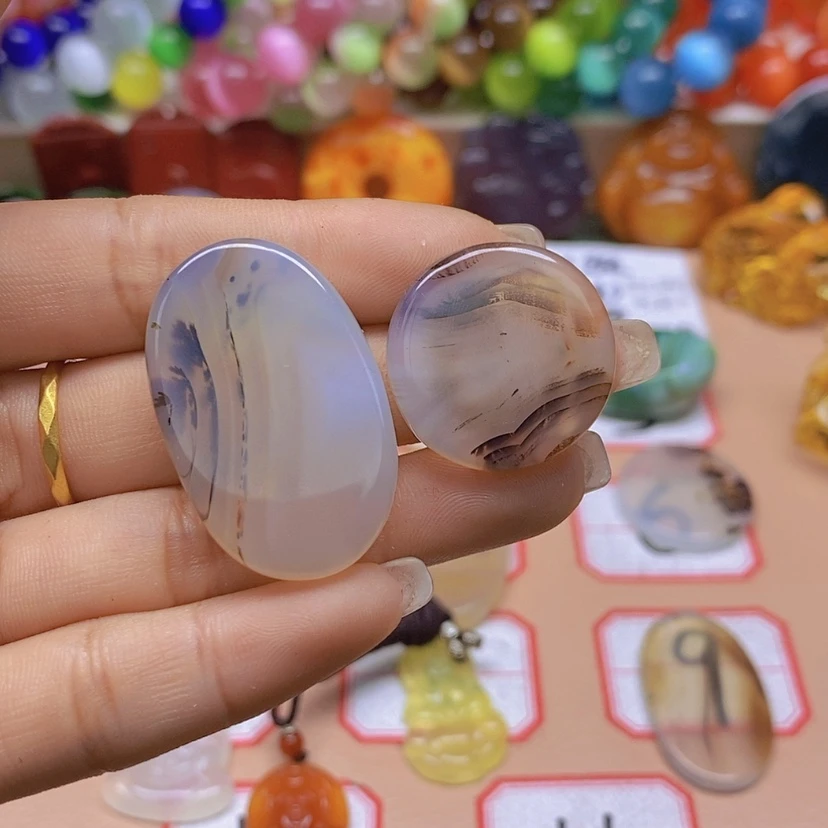 【闪购商品】玛瑙/玉髓颈饰未镶嵌晶**品
