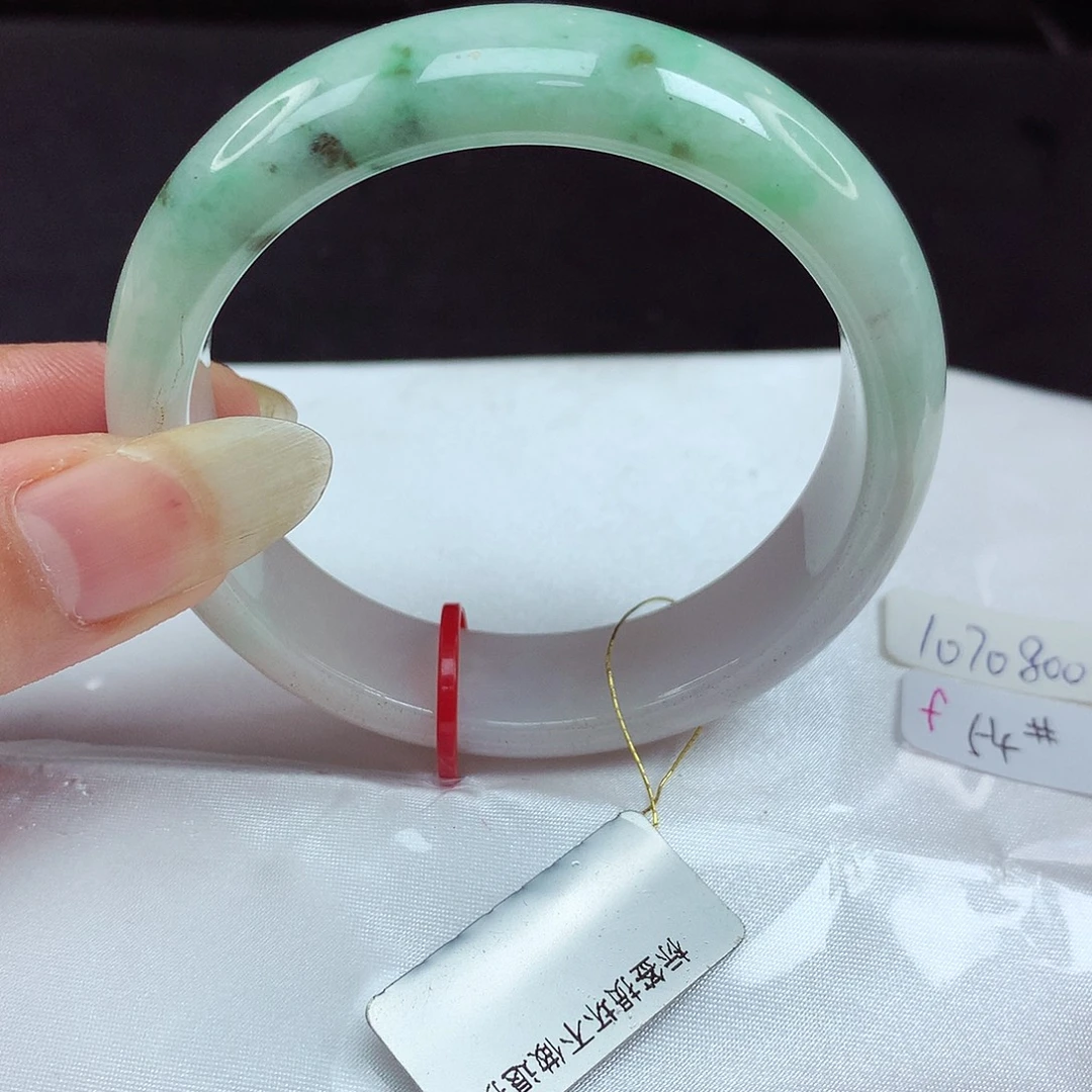 未镶嵌手镯翡翠54圈452