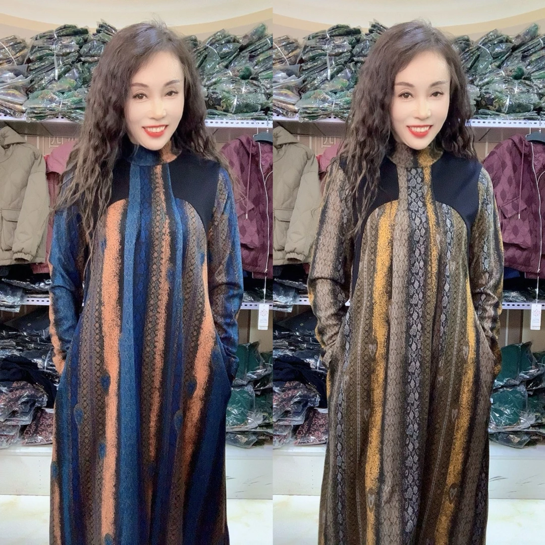 时尚百搭磨毛韩版裙