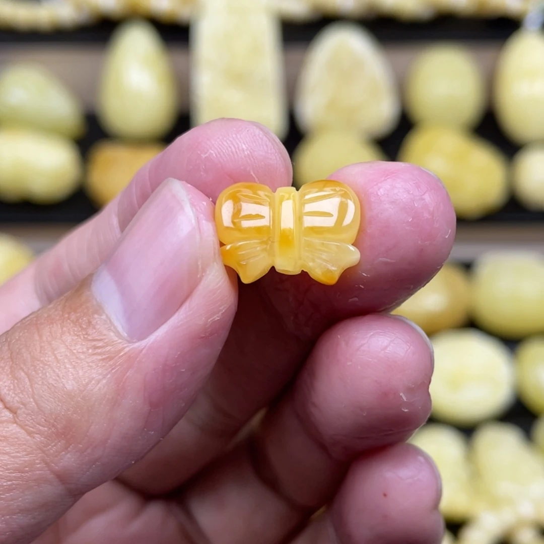 琥珀未镶嵌裸石琥珀蜜蜡