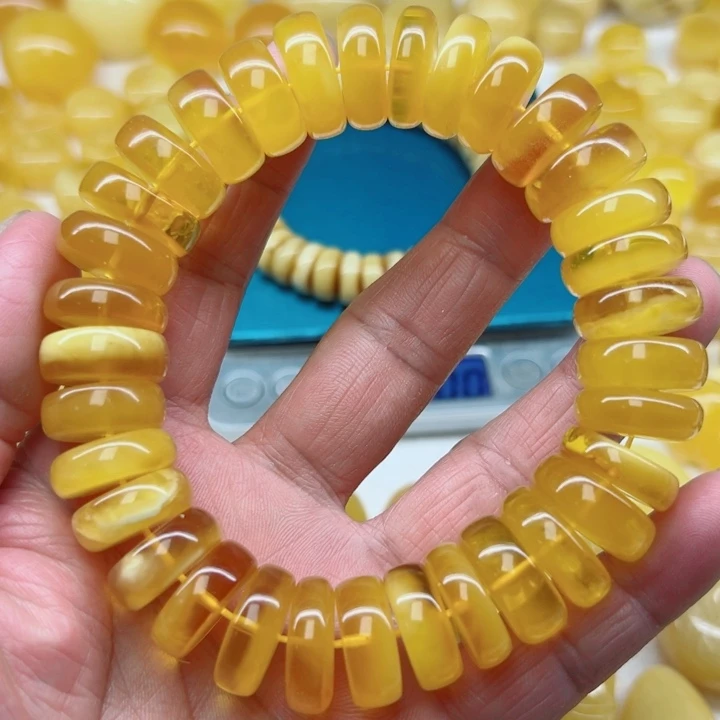 未镶嵌琥珀（矿物珀）裸石